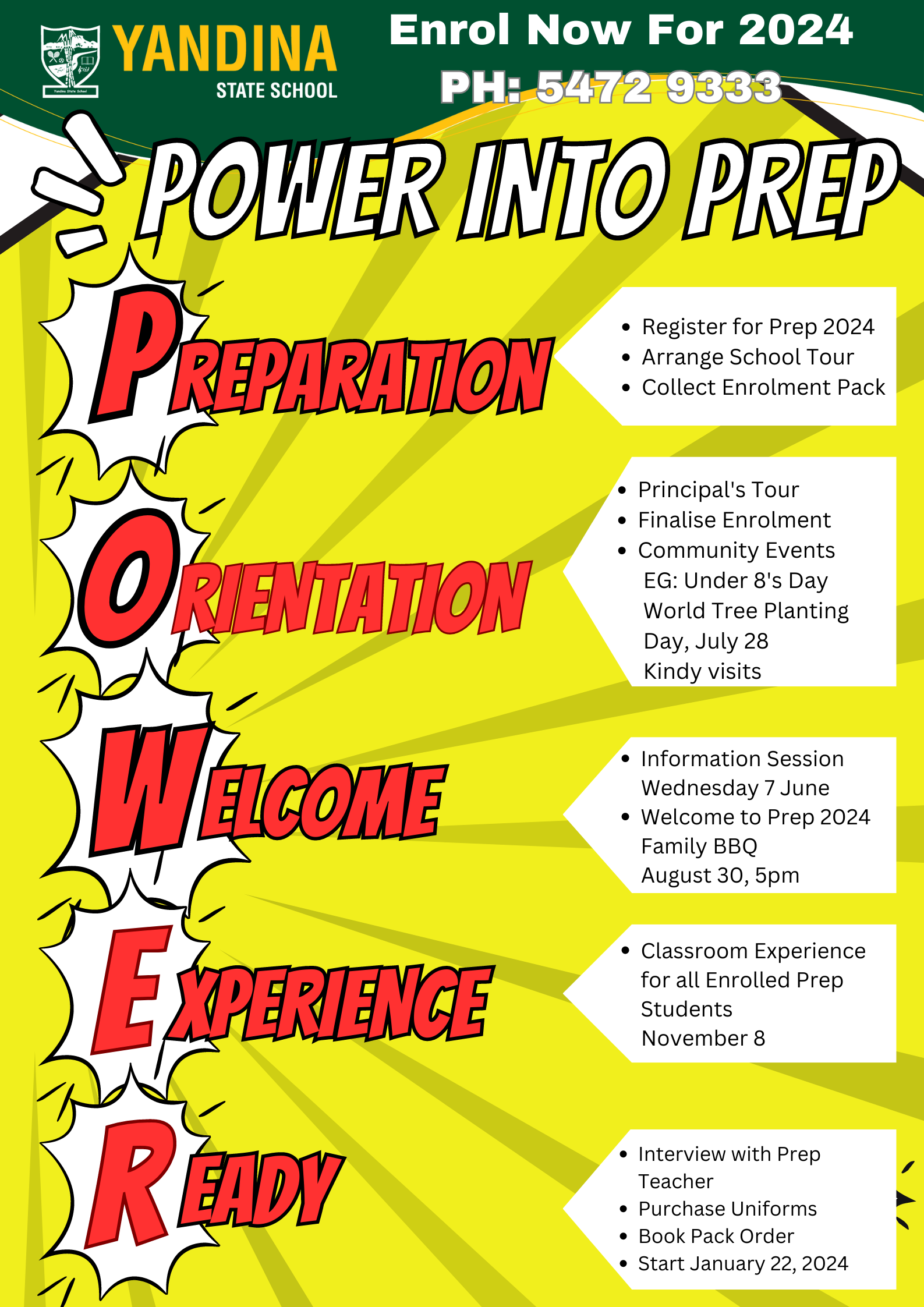 POWER INTO PREP 2024